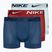 Bărbați Nike Dri-Fit Essential Micro Trunk boxeri 3 perechi albastru/roșu/albastru
