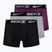 Boxeri pentru bărbați Nike Dri-Fit Essential Micro Trunk 3 pary violet/wolf grey/black