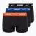 Boxeri pentru bărbați Nike Everyday Cotton Stretch Trunk 3 perechi multicolor
