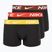 Boxeri pentru bărbați Nike Dri-Fit Essential Micro Trunk 3 perechi multicolor