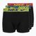 Boxeri pentru bărbați Nike Dri-Fit Essential Micro 3 pairs blklightcrimson/ brightcitron/evergreenaur