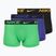 Boxeri pentru bărbați Nike Dri-FIT Cotton Trunk 3 pary deep night/university gold/green shock
