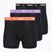 Boxeri pentru bărbați Nike Essential Cotton Stretch 3 pairs cinder black