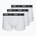 Boxeri pentru bărbați Nike Cotton Stretch Trunk white