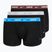 Boxeri pentru bărbați Nike Cotton Stretch Trunk 3 pack open black