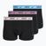 Boxeri pentru bărbați Nike Cotton Stretch Trunk 3 pack charcoal heather