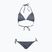 Costum de baie din două piese pentru femei O'Neill Capri Bondey Bikini negru simplu dungă simplă