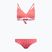 Costum de baie din două piese pentru femei O'Neill Baay Maoi Bikini roșu cu dungi simple