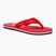 Papuci pentru femei Tommy Hilfiger Global Stripes Flat Beach Sandal fierce red