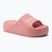 Șlapi pentru femei Tommy Jeans Chunky Flatform Slide tickled pink