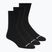 Șosete SKECHERS Non Tery Crew Arch Support 3 pack black