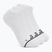 Șosete pentru bărbați SKECHERS 1/2 Terry No Show 3 perechi white traditional