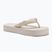 Încălțăminte pentru femei Calvin Klein YW0YW01723 Beach Sandal Flatform Ttxr Satin triple eggshell