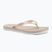 Încălțăminte pentru femei Calvin Klein YW0YW01720 Thong+ Tpu Metallic eggshell/bright white