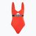 Costum de baie pentru femei Calvin Klein KW0KW02746 Intense Power One Piece Fashion Fit flaming chili