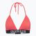 Calvin Klein costum de baie top KW0KW02750 Intense Power Rib Triangle-RP coral orbitor