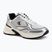 Încălțăminte pentru bărbați Calvin Klein YM0YM01402 Hike Runner Laceup Mesh Mix silver/black/marshmallow