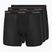 Boxeri Calvin Klein LV00NB4394 Brief 3 perechi black w/heavenly iris logo/black w