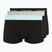 Boxeri pentru bărbați Calvin Klein 0000U2664G Low Rise Trunk 3 pairs black in plume wb/ black in misty sag