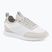 Încălțăminte pentru bărbați Calvin Klein YM0YM01414 Retro Runner Sock Laceup Mix mat bright white/light grey