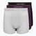 Boxeri pentru bărbați Calvin Klein LV00NB4394 Brief black/harbor mist/dark purple w/ dt