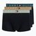 Boxeri pentru bărbați Tommy Hilfiger Trunk WB 3 pack nb//saf canvas/mnty grey/deep spru