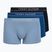 Boxeri pentru bărbați Tommy Hilfiger Trunk Dtm navy blue/opul blue/brisk blue
