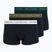 Boxeri pentru bărbați Tommy Hilfiger Trunk WB 3 pack nb//white/orna green/utility olive
