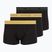 Boxeri pentru bărbați Tommy Hilfiger Trunk Metallic black/gold/gold