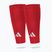 Benzi compresive pentru gambe adidas Climacool Compression Calf Sleeves true red