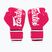 Mănuși de box Fairtex Microfiber pink/white