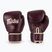 Mănuși de box Fairtex Real Leather Boxing maroon