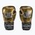 Top King Muay Thai Muay Thai Super Star Air Snake negru / aur mănuși de box negru / aur