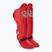 Apărători de tibie Top King Pro Semi Leather red