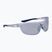 Ochelari de soare Nike Windtrack Run matte asheen/ slate silver flash