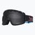 Ochelari de schi DRAGON D1 OTG rattle can/lumalens dark smoke/lumalens flash blue