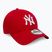 New Era League Essential 9Forty New York Yankees șapcă roșu
