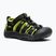 Sandale pentru copii KEEN Newport H2 black/lime green