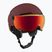 Cască de schi Atomic Savor Visor Stereo maroon/red stereo