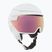 Cască de schi Atomic Revent GT Amid Visor HD white heather/pink chopper hd