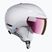 Cască de schi Atomic Revent GT Amid Visor HD S2 white heather/pink copper