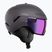 Cască de schi Atomic Savor GT Visor Stereo iron ore/purple stereo