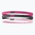 Bentiță Nike Elastic Headbands 2.0 3 szt. spark/gridiron/pink glaze