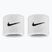 Benzi încheietură Nike Swoosh Classic Wristbands 2 buc. white/black