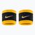 Benzi încheietură Nike Swoosh Classic Wristbands 2 buc. black/court purple/university gold