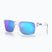 Ochelari de soare Oakley Holbrook XL polished clear/prizm sapphr irid polar