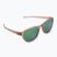 Ochelari de soare pentru bărbați Oakley Reedmace maro/verde 0OO9126