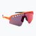 Ochelari de soare Oakley Sutro Lite Sweep Mathieu Van Der Poel portocaliu cu sclipici/priză de șosea