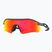 Ochelari de soare Oakley Radar Plate matte carbon/prizm ruby