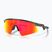 Ochelari de soare pentru copii Oakley Resistor Sweep dark galaxy/prizm ruby